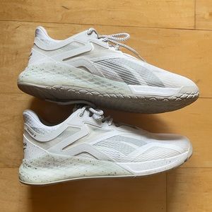 White Reebok Womens Nano X